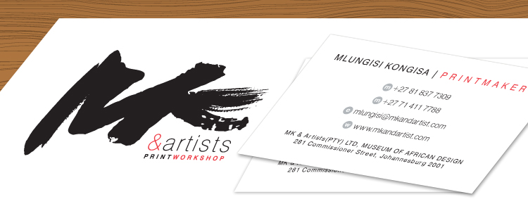 mkartists corporate identity